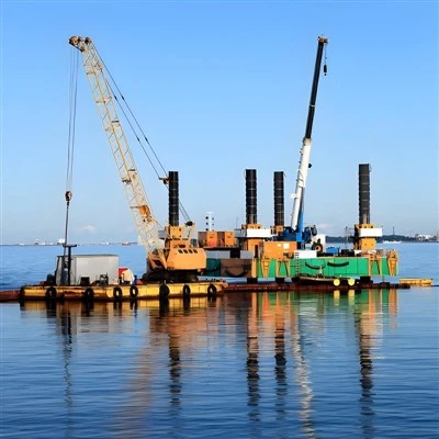 Πλατφόρμα για την εργασία στο νερό